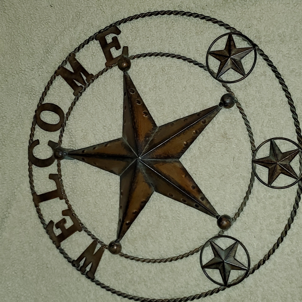 Welcome  star door hanger